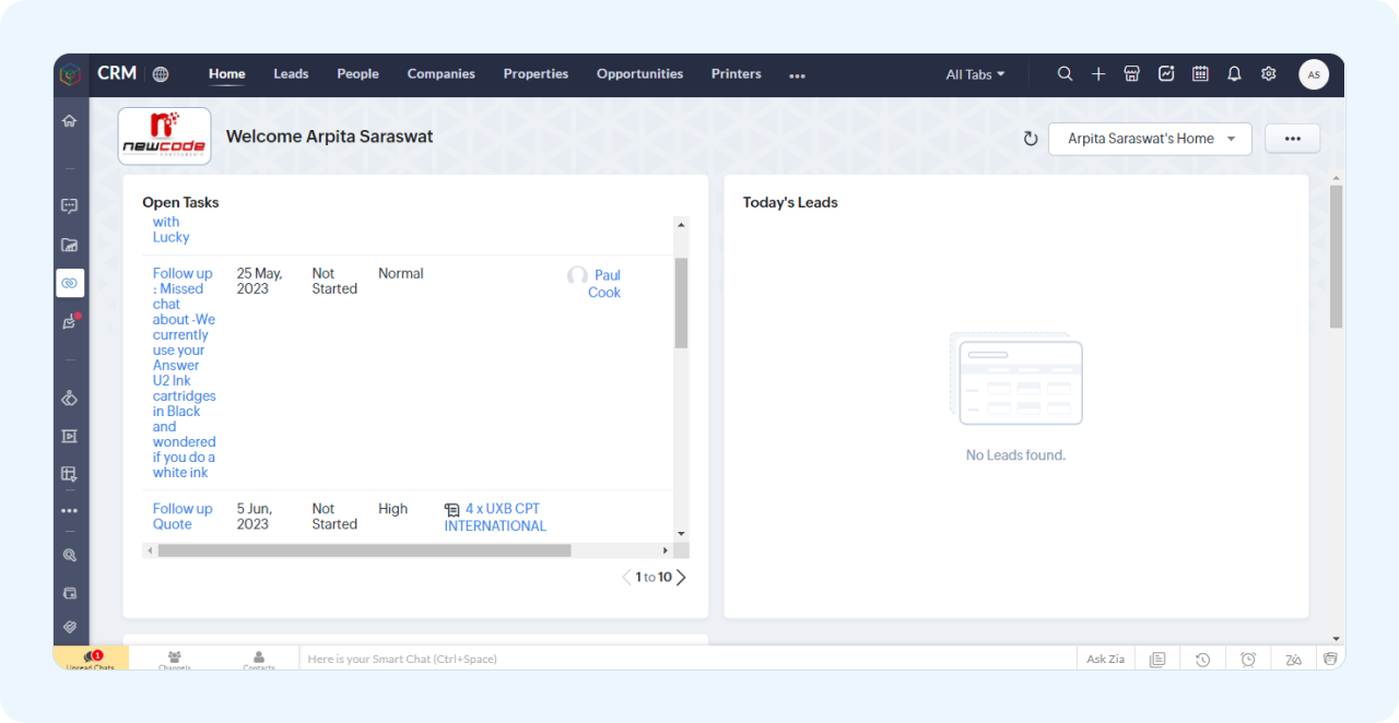 CRM- New Code Arpita Saraswat
