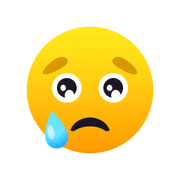 Sad emoji