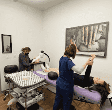 Doctors giving treatments to Patients at Bee Cave