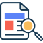 Note search icon