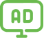 Advertisement or ad icon