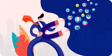 Social media strategy icon