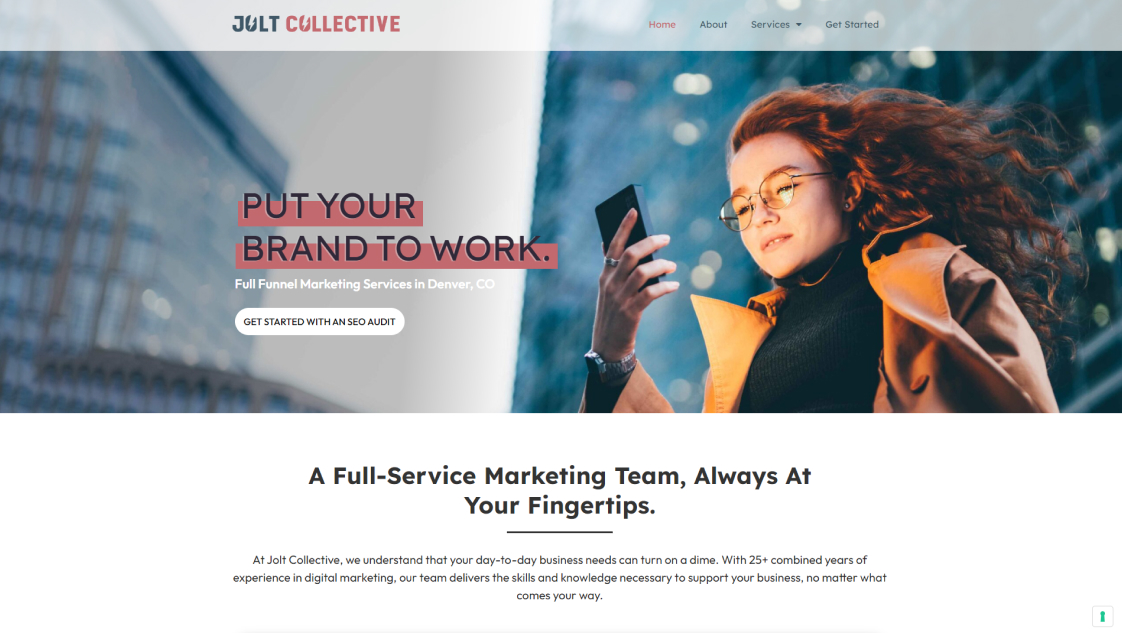 Home Page of Jolt Collective
