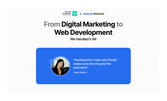 VE and Avalanche Multimedia collaborating on digital marketing and web development solutions- Case Study