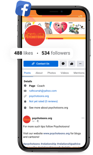 Pychotoons- Facebook Page