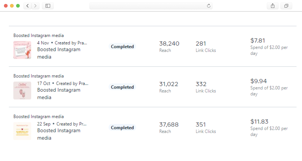 Instagram Ads-Psychotoons