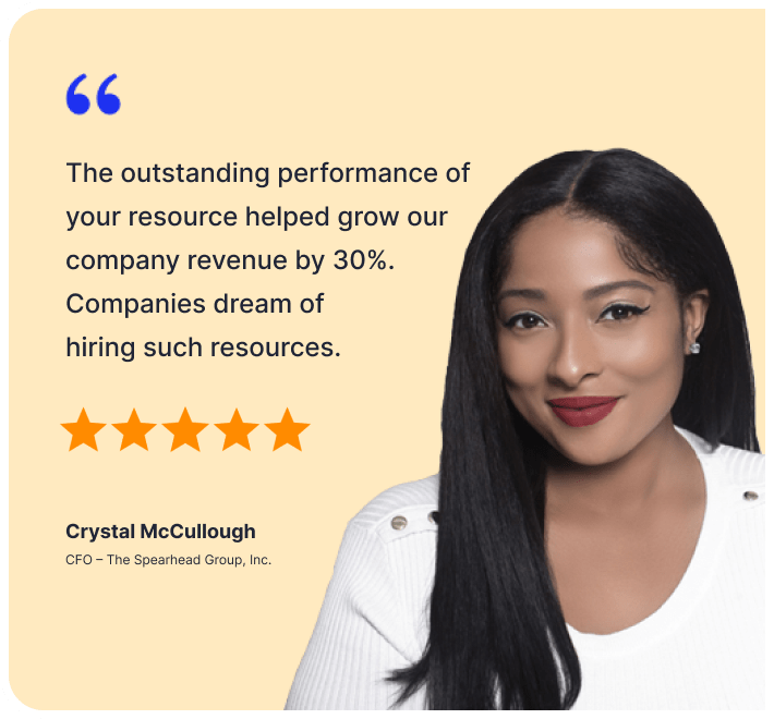 Ratings and Review by the CFO of The Spearhead Group