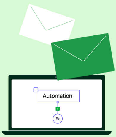 Automation dashboard for managing email marketing campaigns