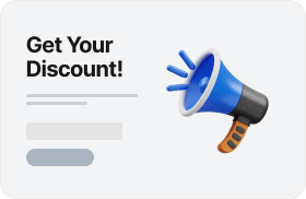 Image showcasing Get your discount