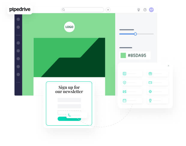 Pipedrive - Sign Up for newsletter