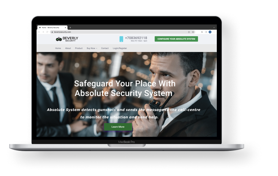 Beverly Security Website