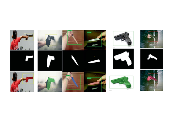 Detection of Weapons in Surveillance Scenes Using Masked R-CNN