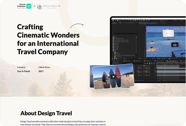 Video editing case study