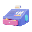 Cashier 3D Icon