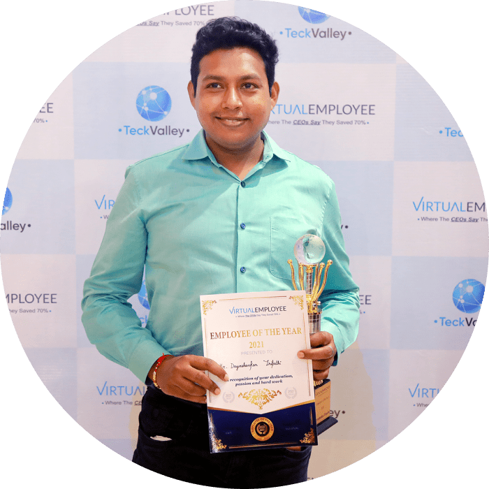 Employee of the year award