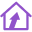 Arrow inside home icon