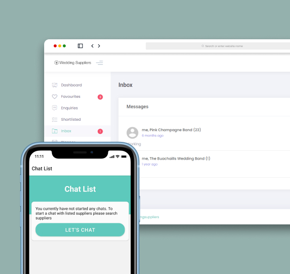 Wedding Suppliers-Inbox