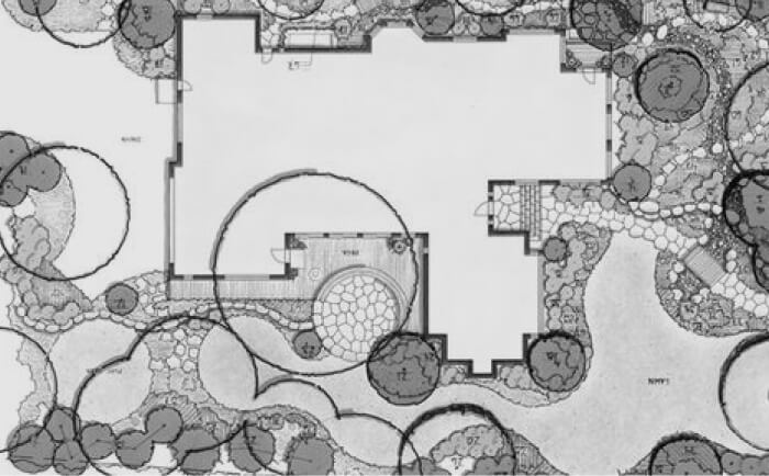 Illustration of a complex problem with various interconnected issues