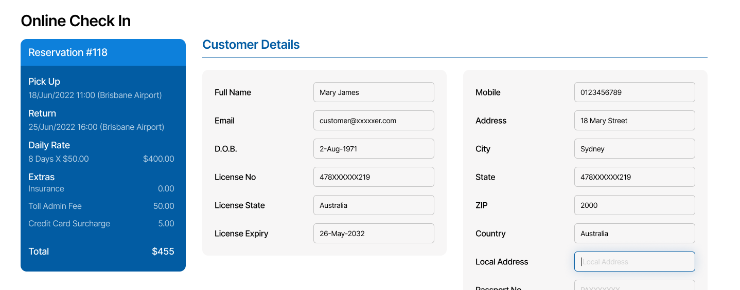 Rental Car Software Development - Case Study