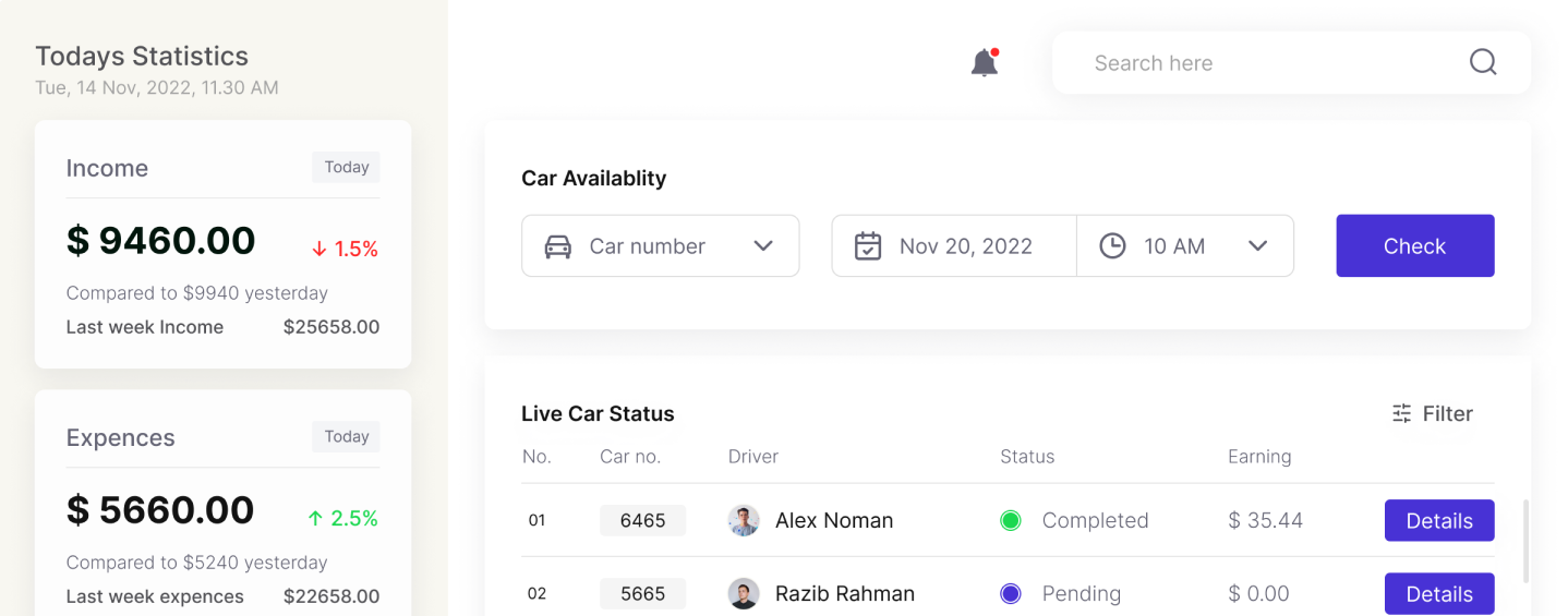 Rental Car Software Development - Case Study