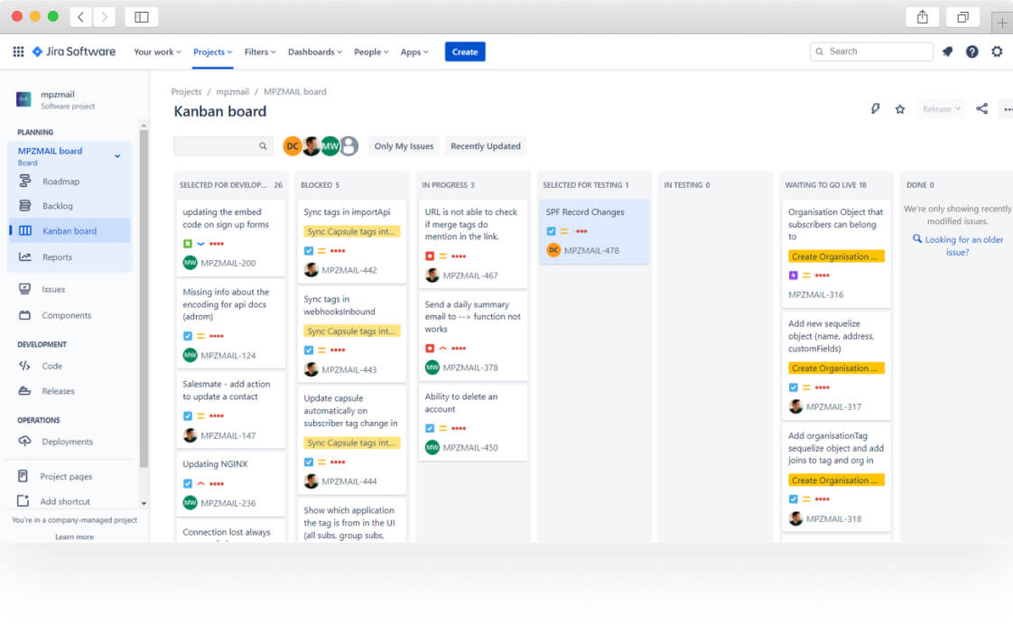Jira Software- Kanban Board