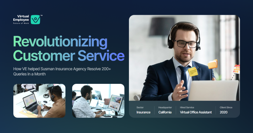 How VE helped Susman Insurance Agency Resolve 200+ Queries in a month