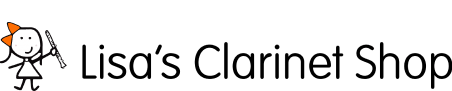 Lisa's Clarinet Shop- Black Logo