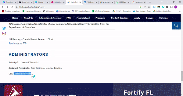 GIF- Searching Stephanie Booker in Linkedin