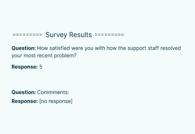 Survey Results