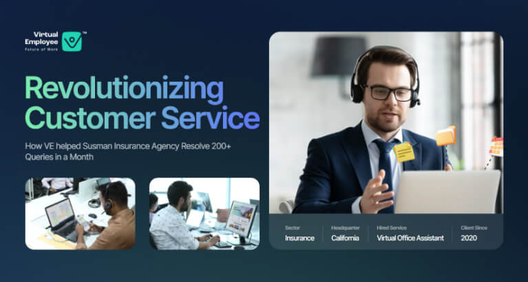 How VE helped Susman Insurance Agency Resolve 200+ Queries in a month