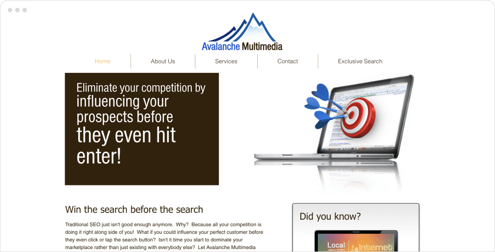 Avalanche Multimedia Home Page