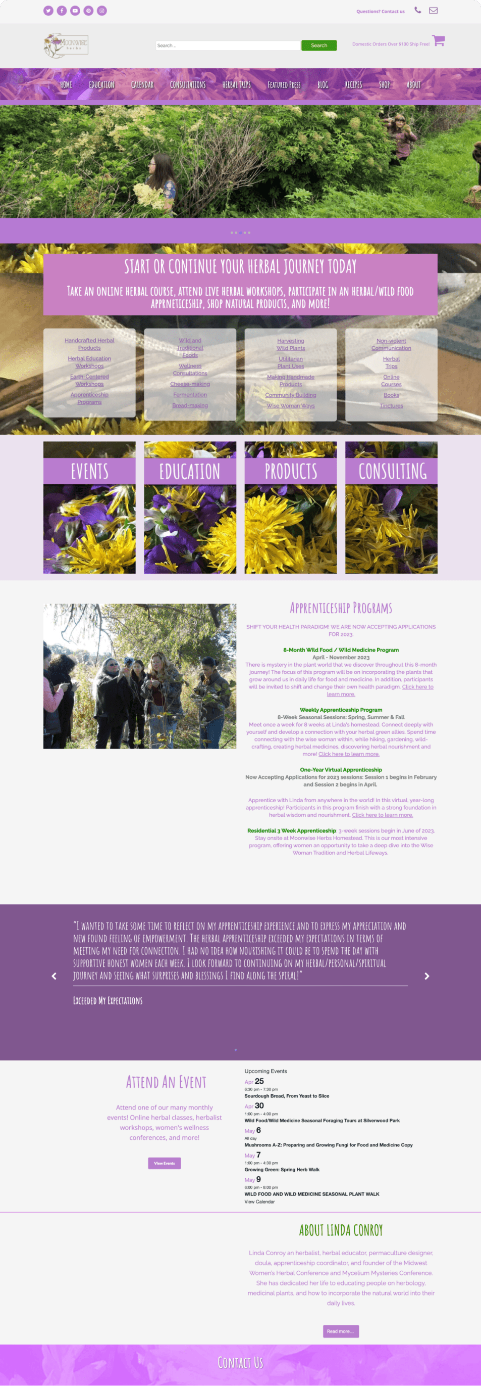 Moonwise Website