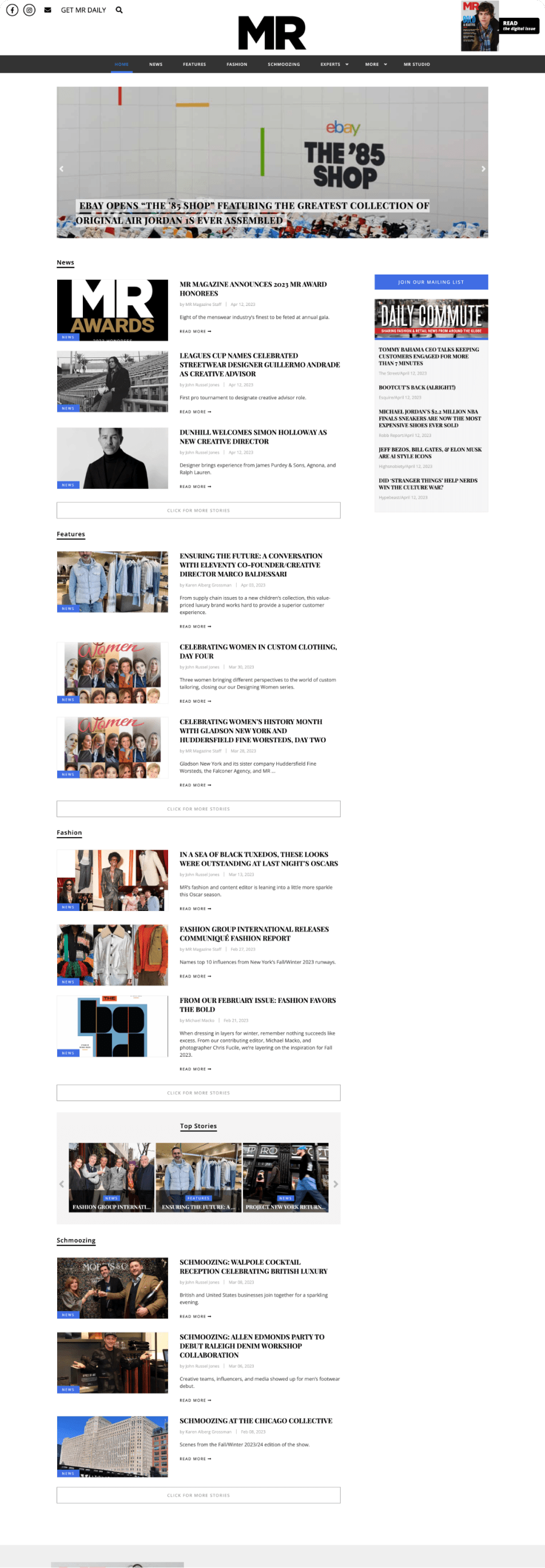MR website
