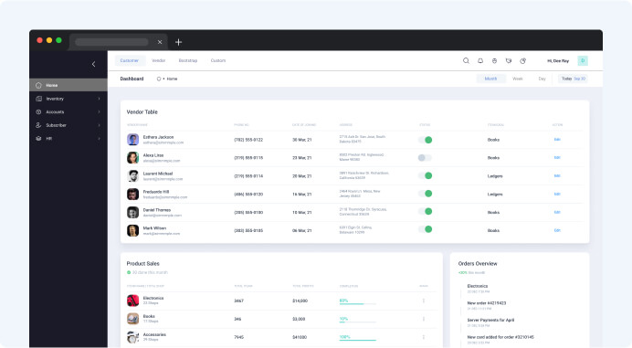Boatique-Dashboard