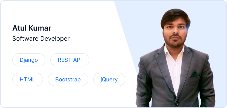 Atul Kumar- Software Developer