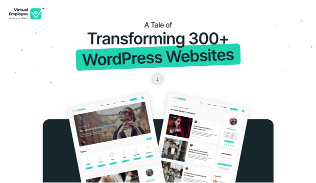 A tale of transforming 300+ websites