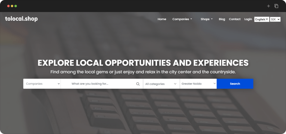 tolocal.shop website