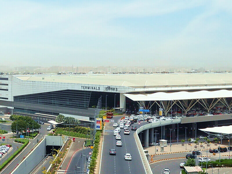 Indira Gandhi International Airport in Delhi