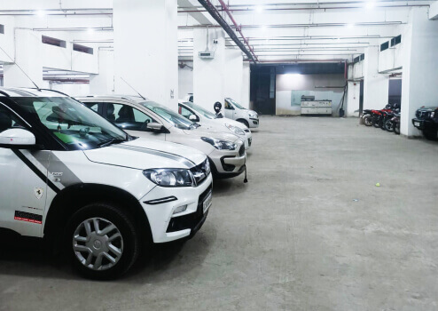 VE’s Office Parking for all employees and visitors