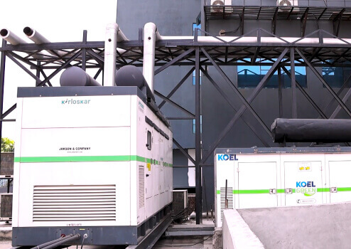 VE’s Robust Power Backup Ensures uninterrupted operations