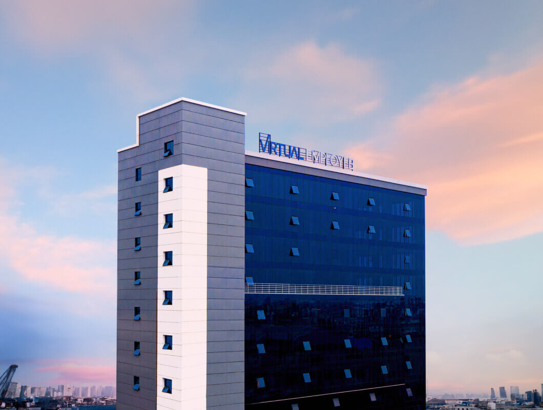 A view of Noida city, highlighting the location of Virtual Employee’s headquarters.