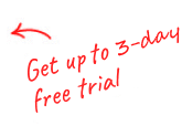 1 Week Free Trial Icon