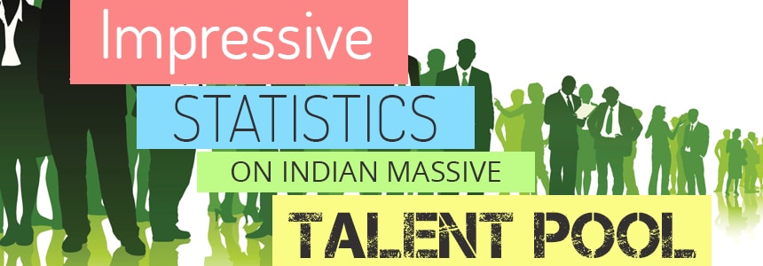 Impressive Statistics on Indian Massive Talent Pool