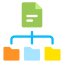 File Organization Icon