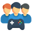Multiplayer Game Development Icon