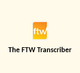 The FTW Transcriber