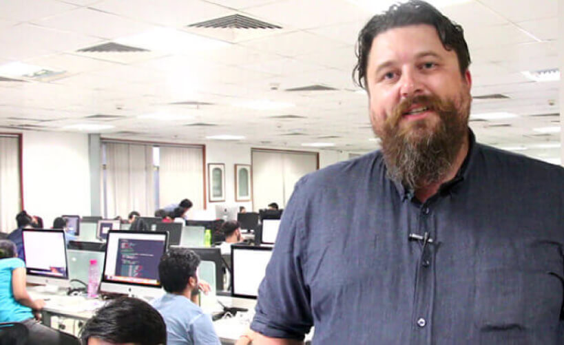 Anders J. at NSEZ (Noida).