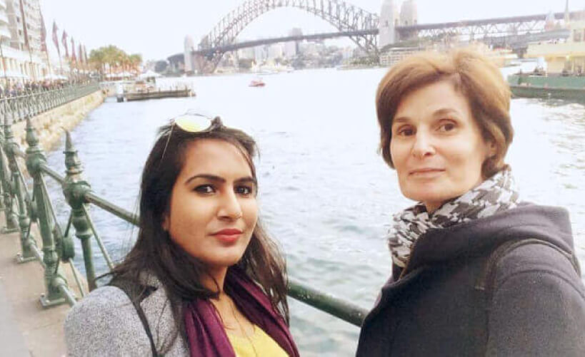 Priti K. at Sydney (Australia).