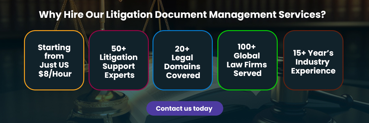 Why Hire Our Litigation Document Management Services