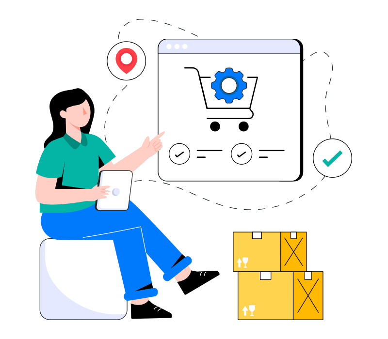 E-Commerce-Tracking Icon